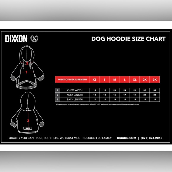NWOT Dixxon size LRG dog hoody. - Picture 3 of 8